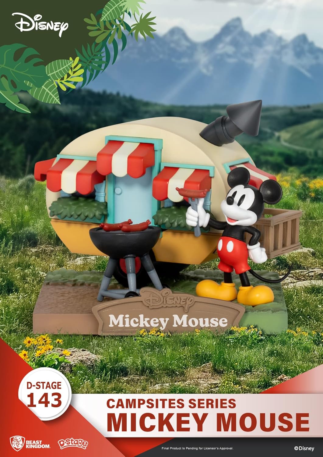Disney Campsites Series: Mickey Mouse DS-143 D-Stage Statue