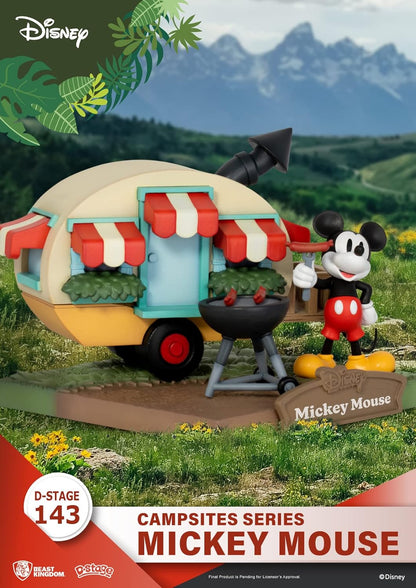 Disney Campsites Series: Mickey Mouse DS-143 D-Stage Statue