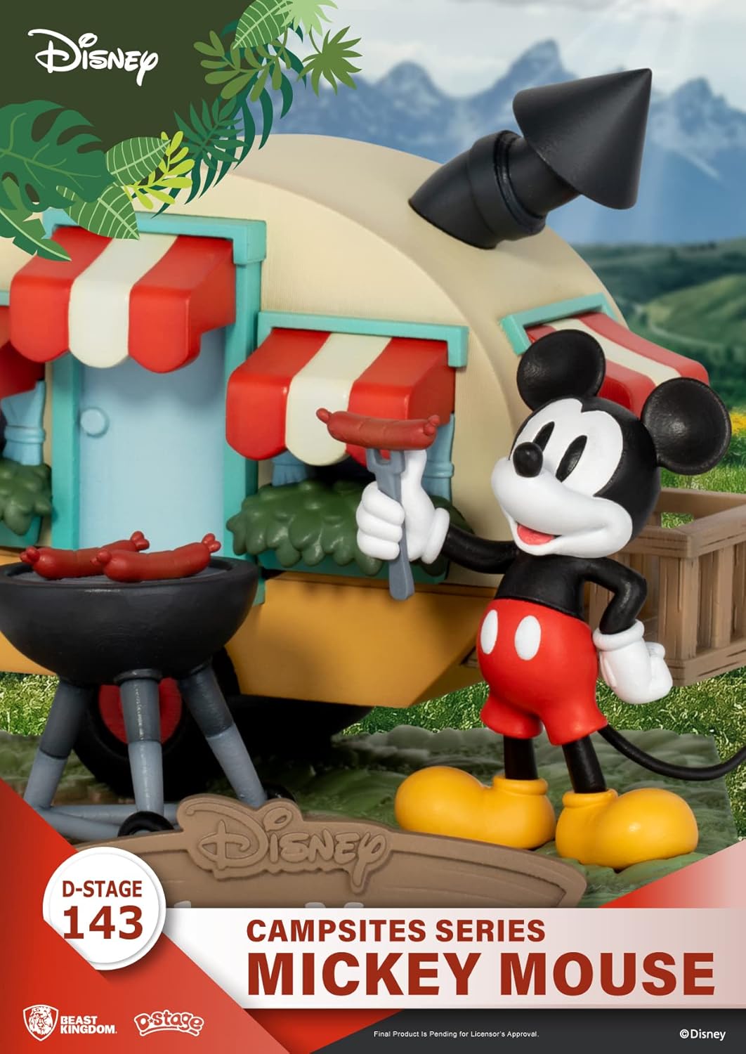 Disney Campsites Series: Mickey Mouse DS-143 D-Stage Statue