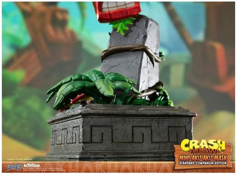First4Figures - Crash Bandicoot (Mini Aku Aku Mask) RESIN Statue