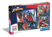 Clementoni Puzzel Square Marvel Spiderman 3 Puzzel Met 48 Stukjes - Supercolor Puzzel Voor Kinderen, Gemaakt In Italië 25316
