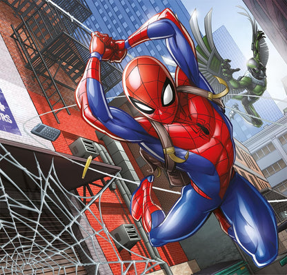 Clementoni Puzzel Square Marvel Spiderman 3 Puzzel Met 48 Stukjes - Supercolor Puzzel Voor Kinderen, Gemaakt In Italië 25316