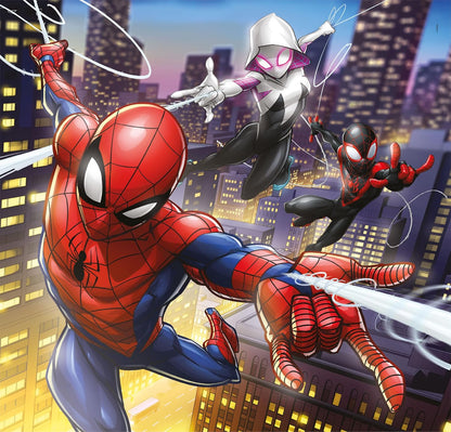 Clementoni Puzzel Square Marvel Spiderman 3 Puzzel Met 48 Stukjes - Supercolor Puzzel Voor Kinderen, Gemaakt In Italië 25316
