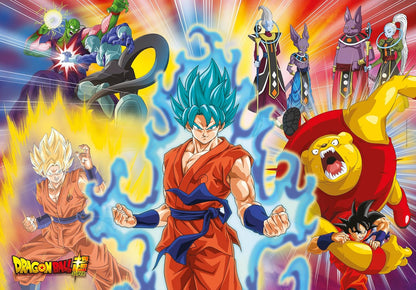 Clementoni- Puzzle Dragon Ball 180pz Z Supercolor Super-180 Piezas, Multicolor, Talla única (29761