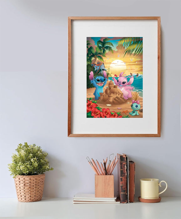 Clementoni Stitch 500 Piezas, Puzzle Adulto, Disney, Caja Compacta, Fabricado en Italia, Multicolor (35547