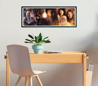Clementoni 39739 Lord Of The Rings 1000 Pieces, Jigsaw Puzzle For Adults-Made In Italy, multi-coloured
