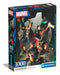 Clementoni 39809 Marvel The Avengers Jigsaw 1000 Pieces-Puzzle for Adults 14-99 Years, Poster Included, Gift for Men/Women, Superheroes, Made in Italy, Multicolor