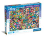 Clementoni 39830 Disney Impossible Classic 1000 Pieces Adults 14-99 Years, Gift for Men/Women, Hard Jigsaw, Difficult Puzzle, Made in Italy, Multicolor