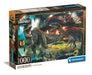 Clementoni 39856 Jurassic World Jigsaw 1000 Pieces-Poster Included, Puzzle for Adults 14-99 Years, Gift for Men/Women, Dinosaur, Made in Italy, Multicolor