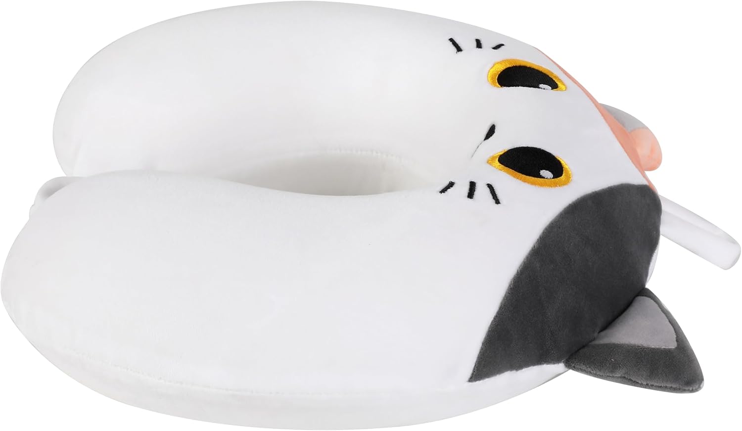 I-TOTAL® - Travel Pillow Shape/Neck Travel Pillow Soft Neck Support Pillow/Pillows Funny Travel Pillow (ORANGE CAT