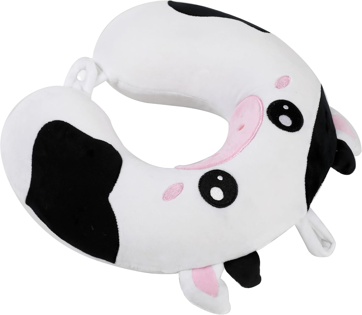 I-TOTAL® - Travel Pillow Shape/Neck Travel Pillow Soft Neck Support Pillow/Pillows Funny Travel Pillow (COW