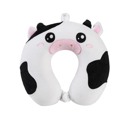 I-TOTAL® - Travel Pillow Shape/Neck Travel Pillow Soft Neck Support Pillow/Pillows Funny Travel Pillow (COW