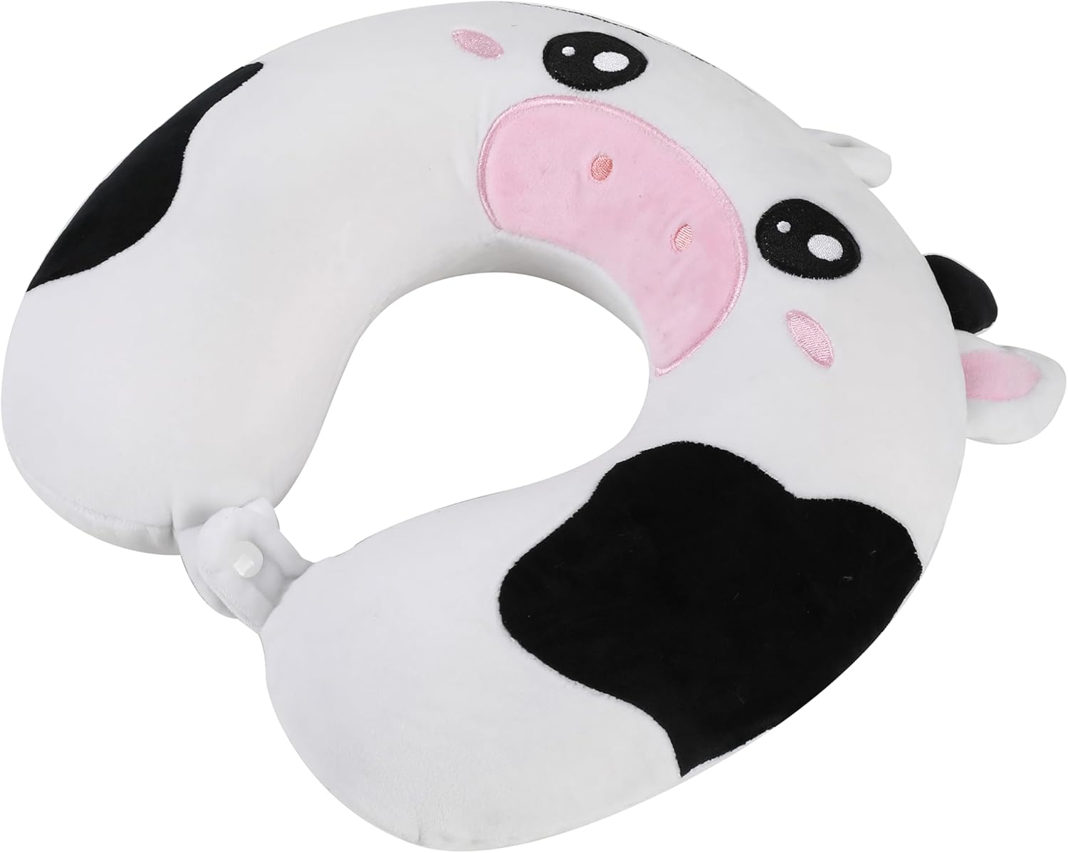 I-TOTAL® - Travel Pillow Shape/Neck Travel Pillow Soft Neck Support Pillow/Pillows Funny Travel Pillow (COW