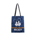 Disney Mickey Mouse Blue-Shopping Bag, Dark Blue, 33 x 40 cm