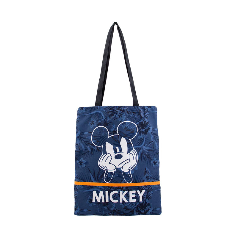 Disney Mickey Mouse Blue-Shopping Bag, Dark Blue, 33 x 40 cm
