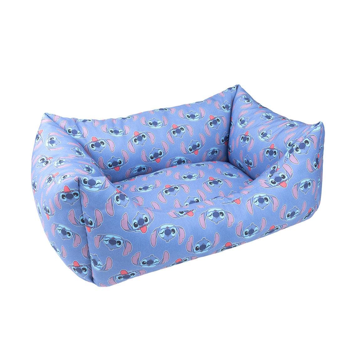 CERDÁ LIFE'S LITTLE MOMENTS - for Fan Pets | Stitch Cats and Dog Bed Small Dogs - Official Disney Licence, Multicoloured, Single Size