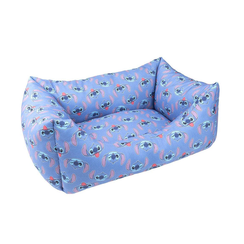CERDÁ LIFE'S LITTLE MOMENTS - for Fan Pets | Stitch Cats and Dog Bed Small Dogs - Official Disney Licence, Multicoloured, Single Size