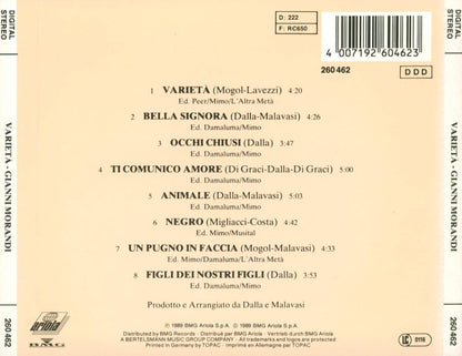 GIANNI MORANDI-VARIETA