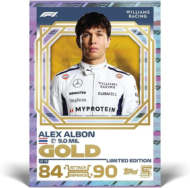 Topps Turbo Attax Formula 1 2024 - Mega Tin - Fast Track - contains 66 cards including 6 LE's and 4 Exclusive 'Fast Track' Cards! Mega Tin Fast Track