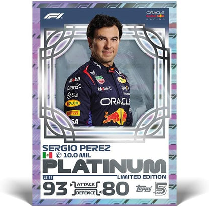 Topps Turbo Attax Formula 1 2024 - Mega Multipack - Contains 39 Turbo Attax Cards plus 2 Limited Edition Cards