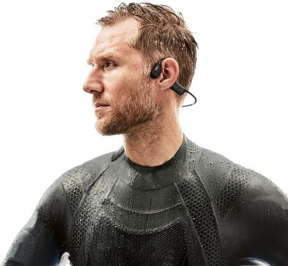 SHOKZ OpenSwim Swimming MP3 Bone Conduction Headphones【No Bluetooth】（Black Diamond）
