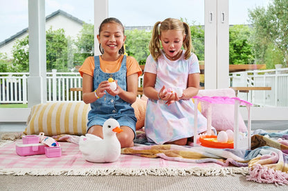 Pets Alive Mama Duck & Baby Surprise, Mama Duck, Electronic Pet Toy, Nurturing Play Surprise Hatching Interactive Girls Toy