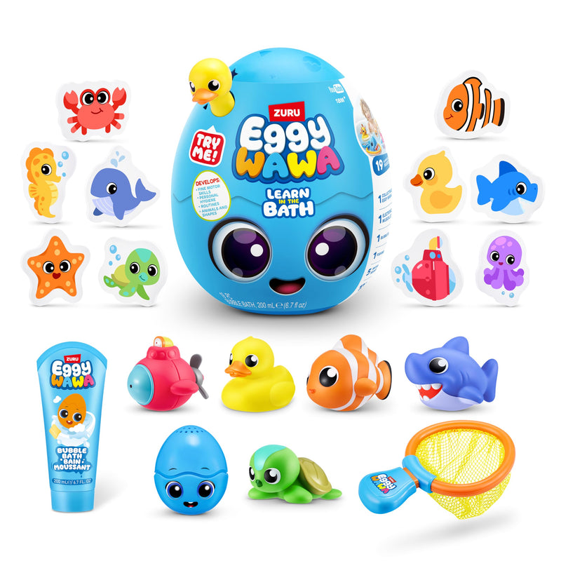 Eggy Wawa 15101 Bathtime Surprise von ZURU, Bath, Medium (28 cm