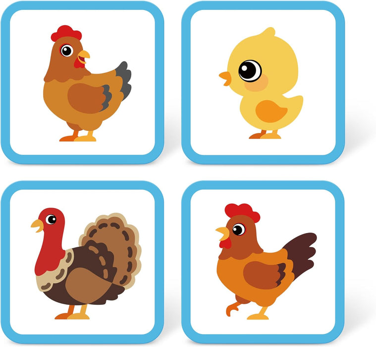 Eggy Wawa 15102 Farm Animals Learn Surprise Egg, Medium (28 cm