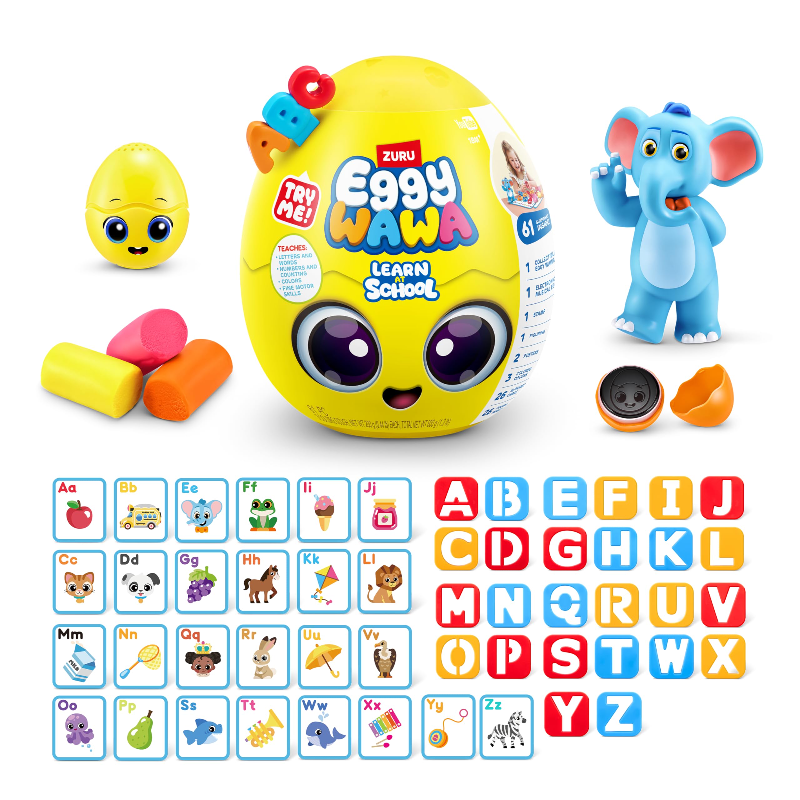 Eggy Wawa 15103 School Surprise Egg Eggy Suprise von ZURU, Medium (28 cm