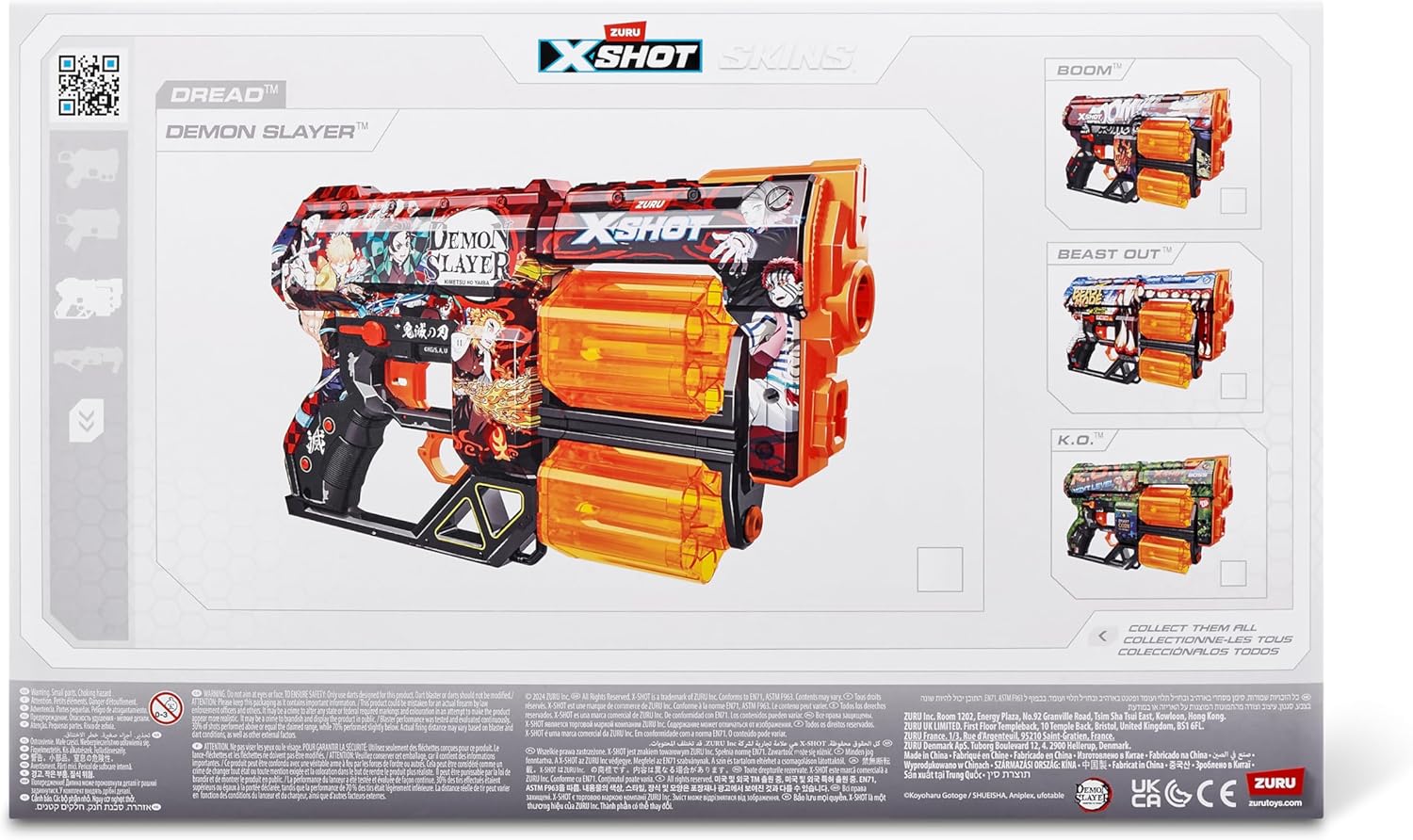 X-Shot Skins S1 Dread Demon Slayer (12 Darts