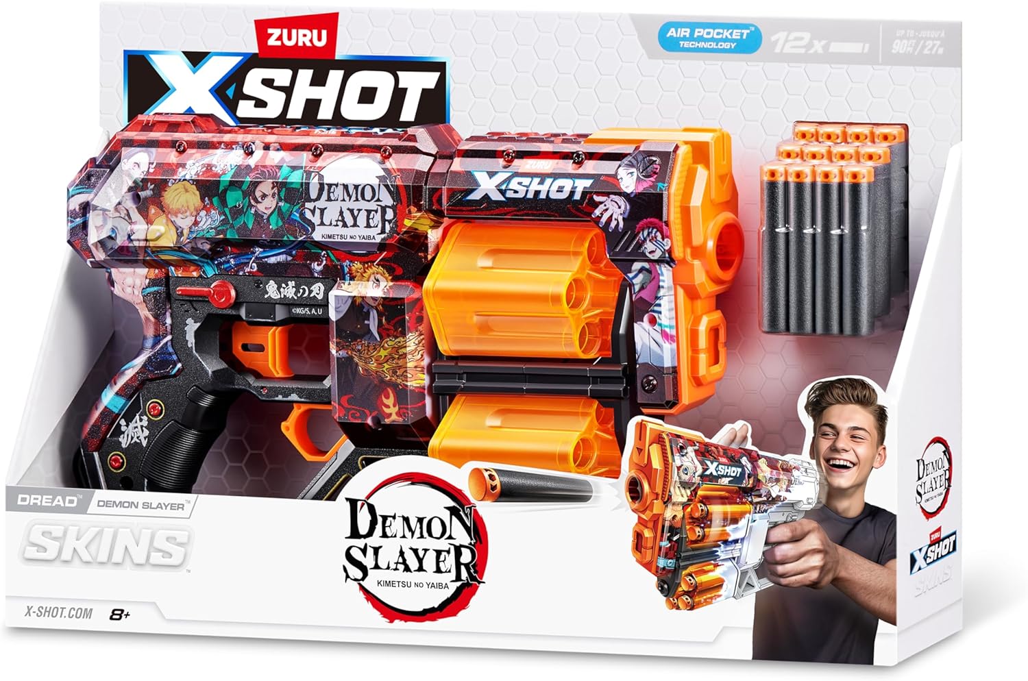 X-Shot Skins S1 Dread Demon Slayer (12 Darts