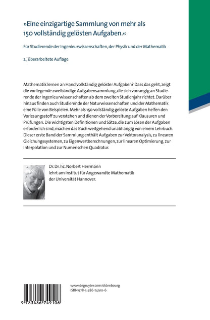 Aufgaben zur Höheren Mathematik: Für Ingenieure, Physiker und Mathematiker (German Edition