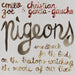 Pigeons: Soundtrack for the Birds on the Treetops