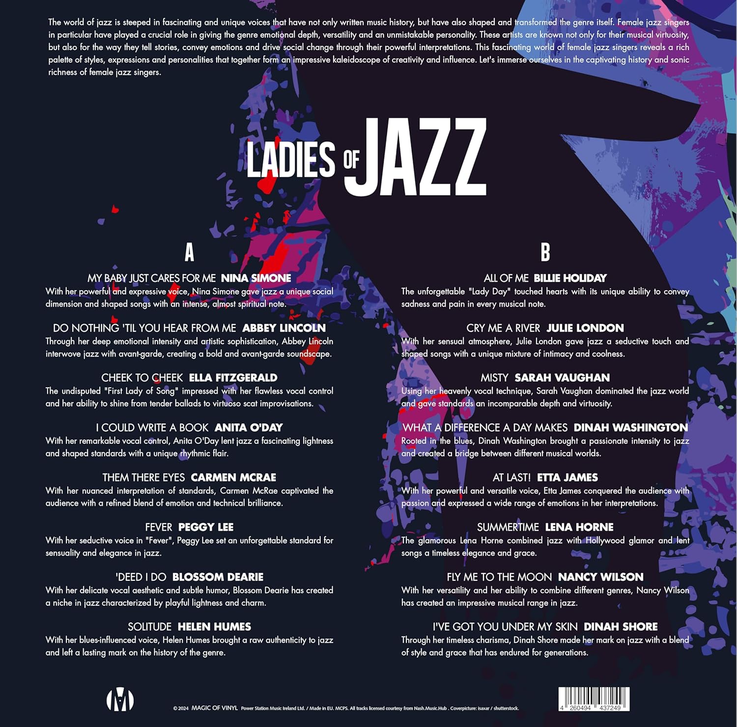Ladies of Jazz r. Color In Color - Swirl