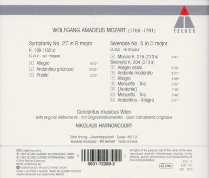 Symphonie No27-Serenade No5
