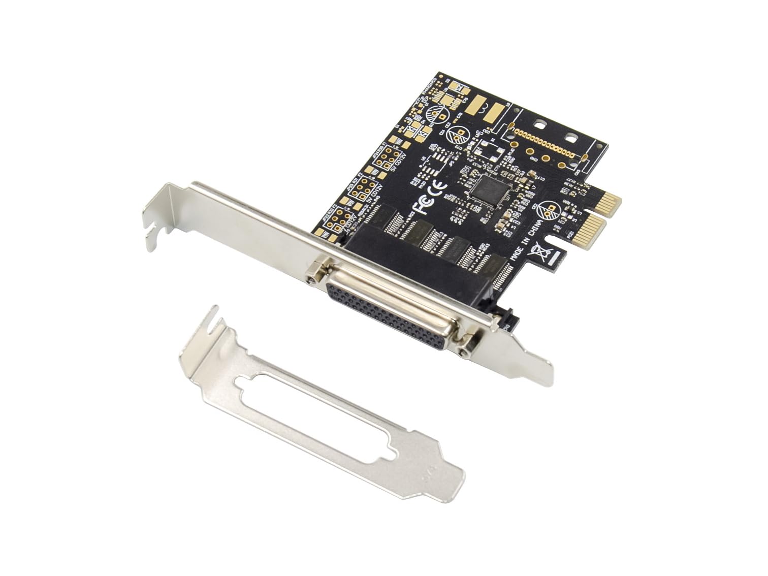 Conceptronic 4 Port DB9-RS232 Serial PCIe Card