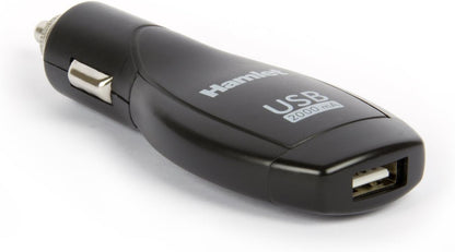 Hamlet XPW12MOB -Alimentatore Universale da auto 12V/ USB per Tablet/Smartphone/eBook readers