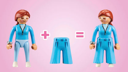 PLAYMOBIL MyLife 71537 Beauty Boutique, spannende Stilberatung für das perfekte Outfit, inklusive Ansteckern, Halsketten und mehr, kreatives Spielzeug für Kinder ab 5 Jahren