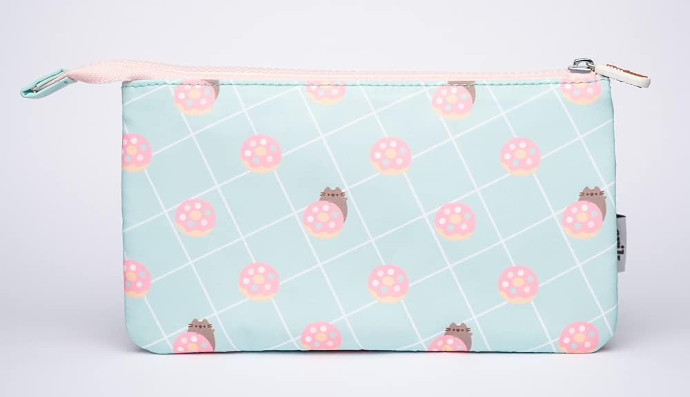 Grupo Erik Mäppchen Pusheen Rose Federmappe - Stift Etui Schule - Federmäppchen Mädchen Schlampermäppchen Jungen