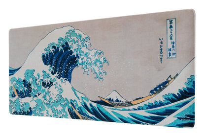 Grupo Erik Gaming Mauspad XXL Die Große Welle vor Kanagawa Gaming Mousepad XXL rutschfest und Wasserabweisend Mauspad Groß - Mouse Pad XXL Gaming Schreibtischunterlage PC Zubehör Gaming