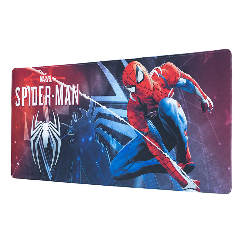Grupo Erik | Tapis de Souris XL Marvel Spider-Man | sous-Main | Tapis de souris XL 80 x 35 cm | Sous-main de bureau | Base antidérapante | Bords cousus | Résistant à l'eau