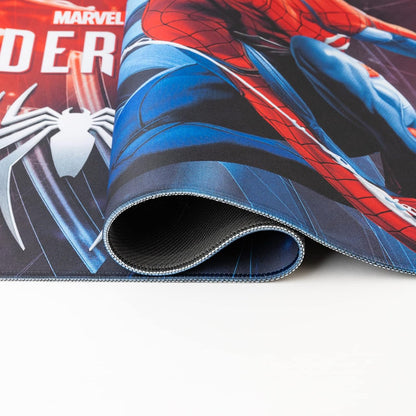 Grupo Erik | Tapis de Souris XL Marvel Spider-Man | sous-Main | Tapis de souris XL 80 x 35 cm | Sous-main de bureau | Base antidérapante | Bords cousus | Résistant à l'eau