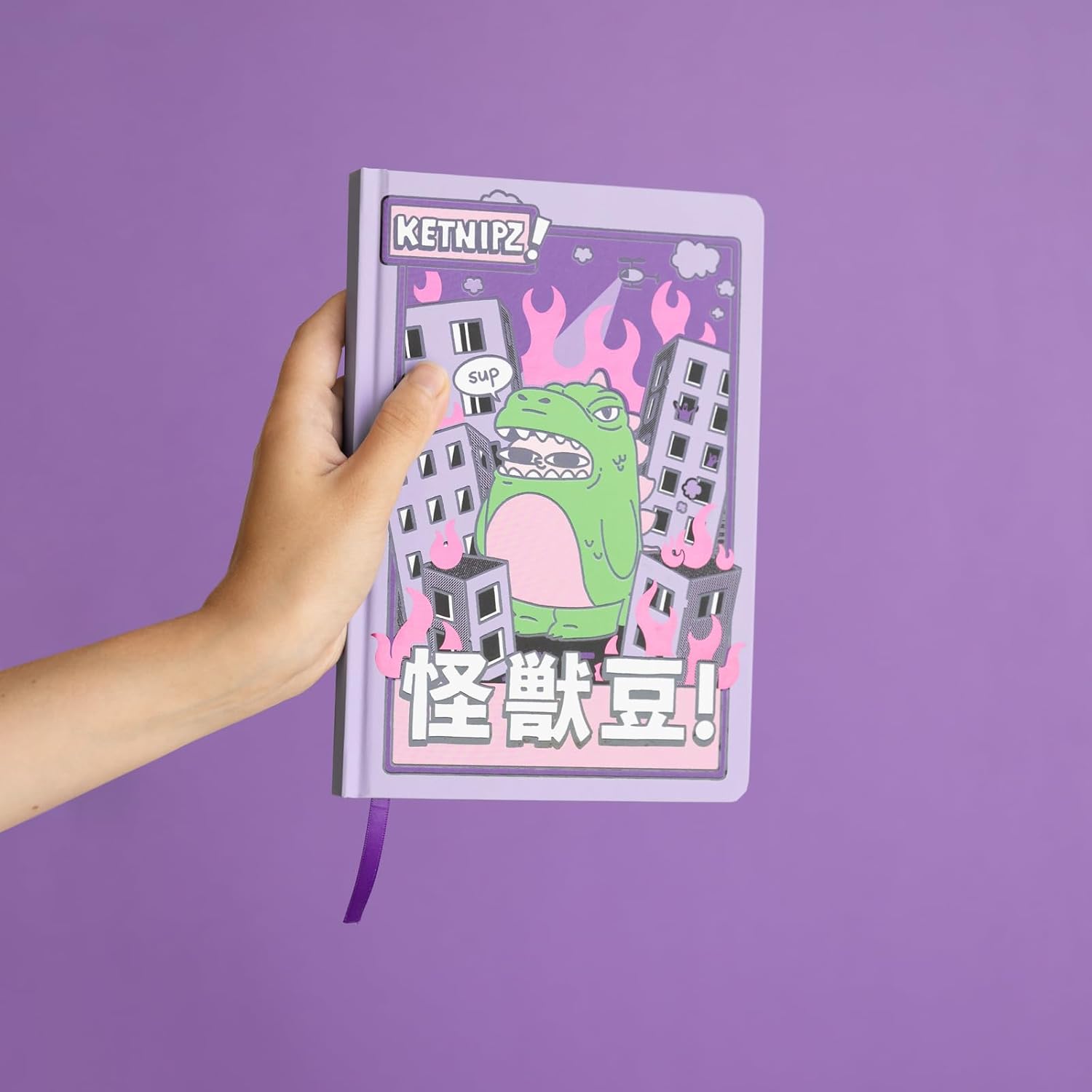 KETNIPZ - Crocodile - Premium Notebook - Size A5