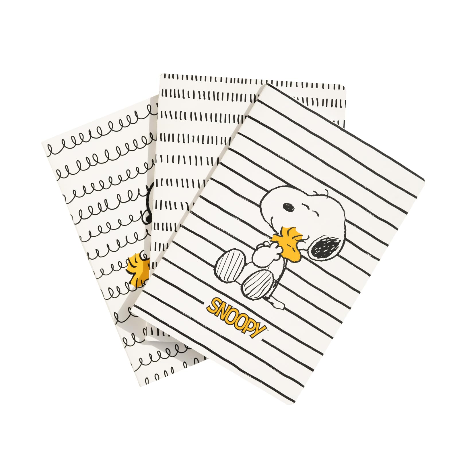 SNOOPY - 3 Pack of Notebooks - Size A5