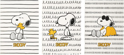 SNOOPY - 3 Pack of Notebooks - Size A5