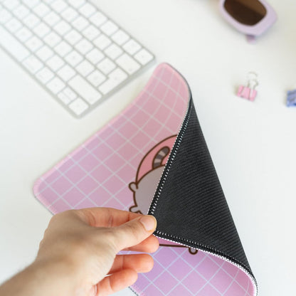Grupo Erik Pusheen Mouse Pad | Non-Slip Rubber Base & Waterproof Gaming Mouse Pad | Pusheen Gifts | Pink Mouse Pad | Small Mouse Mat | Pusheen Merchandise