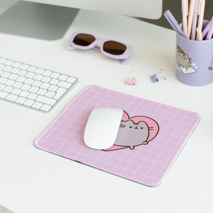 Grupo Erik Pusheen Mouse Pad | Non-Slip Rubber Base & Waterproof Gaming Mouse Pad | Pusheen Gifts | Pink Mouse Pad | Small Mouse Mat | Pusheen Merchandise