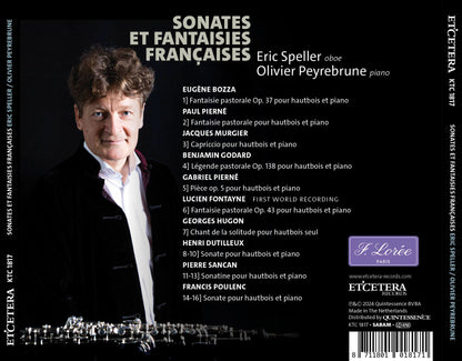 Eric Speller/Olivier Peyrebrune: Sonates Et Fantaisies Françaises