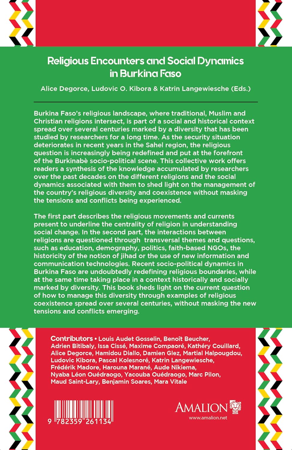 Religious Encounters and Social Dynamics in Burkina Faso