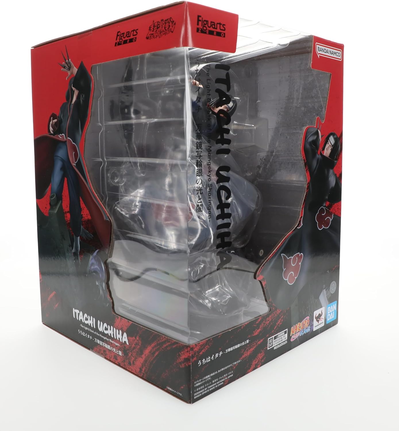 TAMASHII NATIONS - Naruto Shippuden -  Itachi Uchiha -The Light & Dark of The Mangekyo Sharingan-, Bandai Spirits FiguartsZERO Collectible Figure Itachi Uchiha (the Light & Dark of the Mangekyo Sharingan)